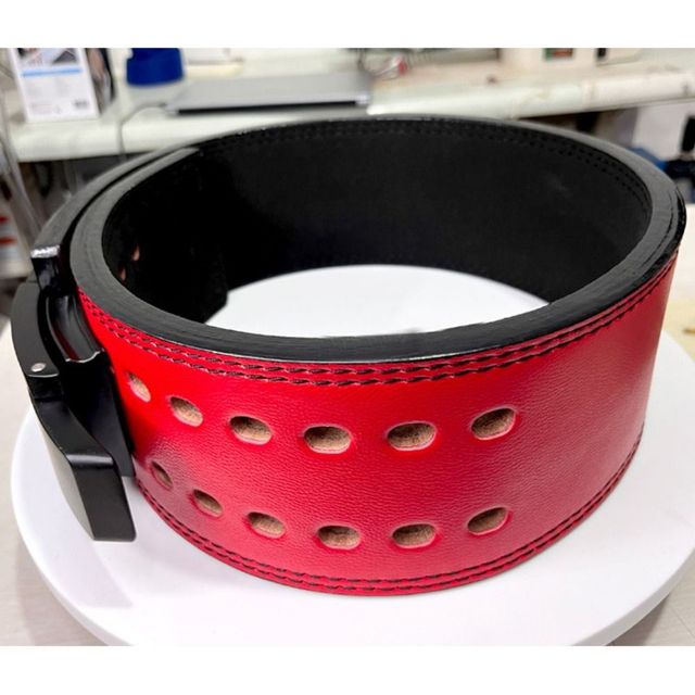 Cowhide Bodybuilding Belt Barbell